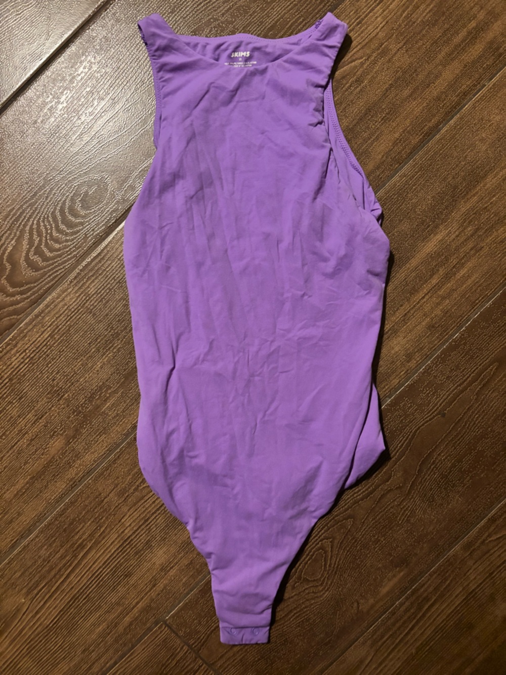 SKIMS Purple Bodysuit